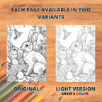 Easter Bunny Coloring Pages