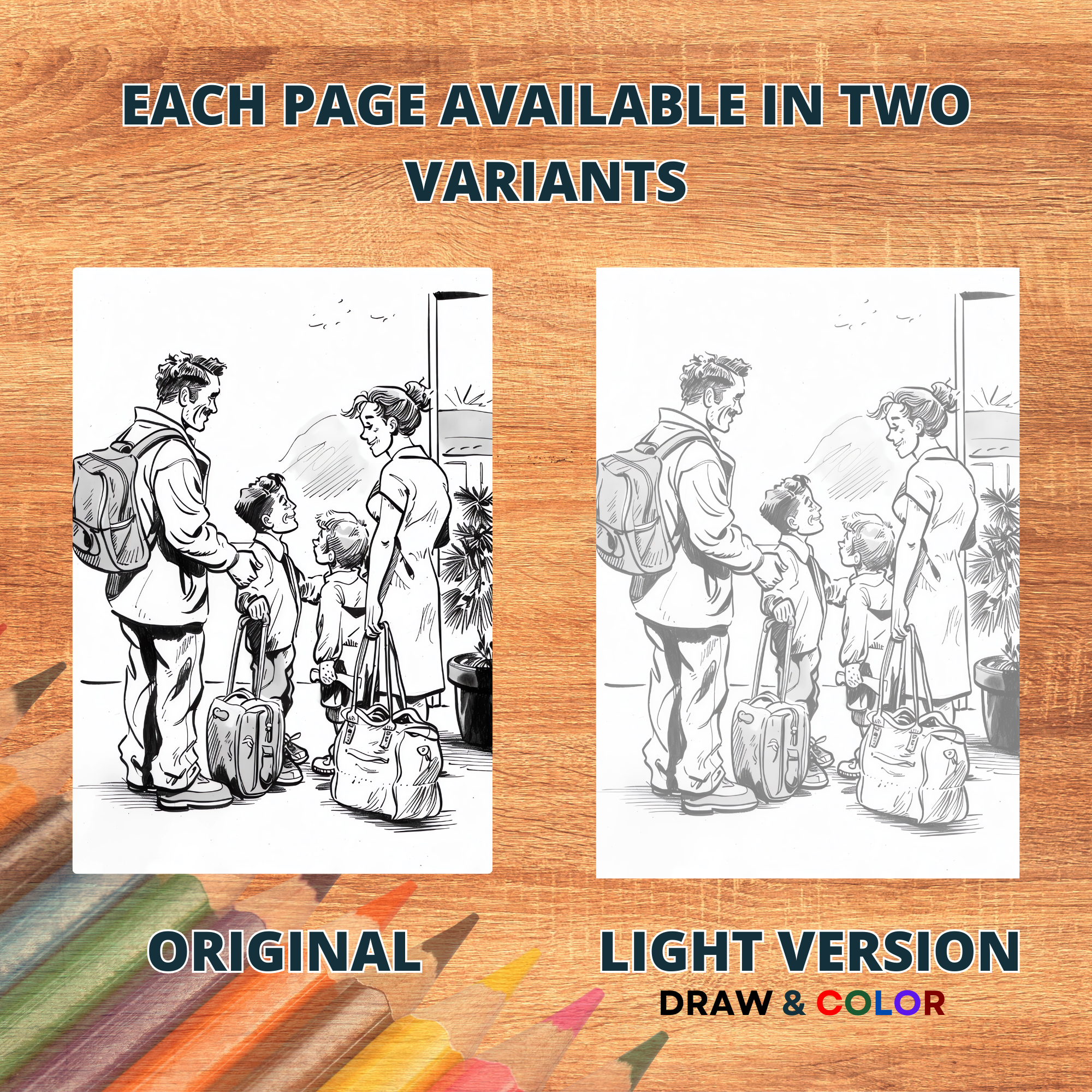 Family Love Coloring Pages