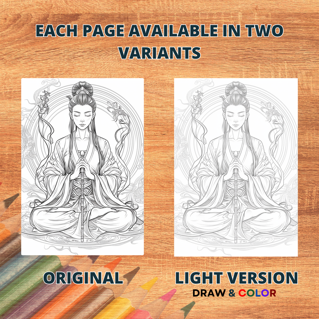 Girlie Heroes Coloring Pages