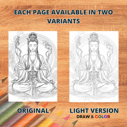 Girlie Heroes Coloring Pages