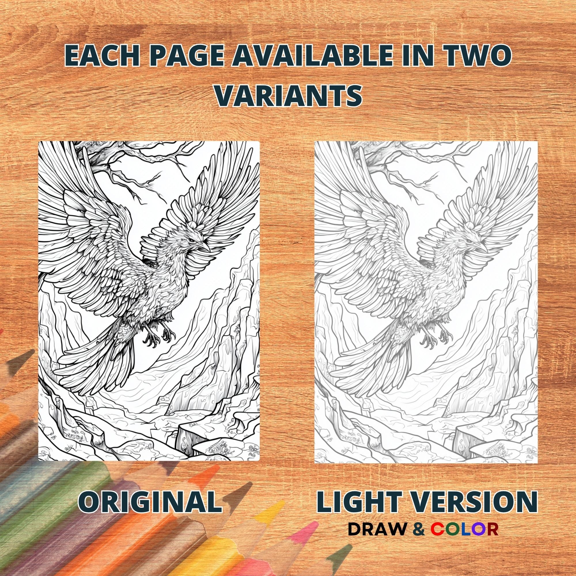 Phoenix Legacy Coloring Pages