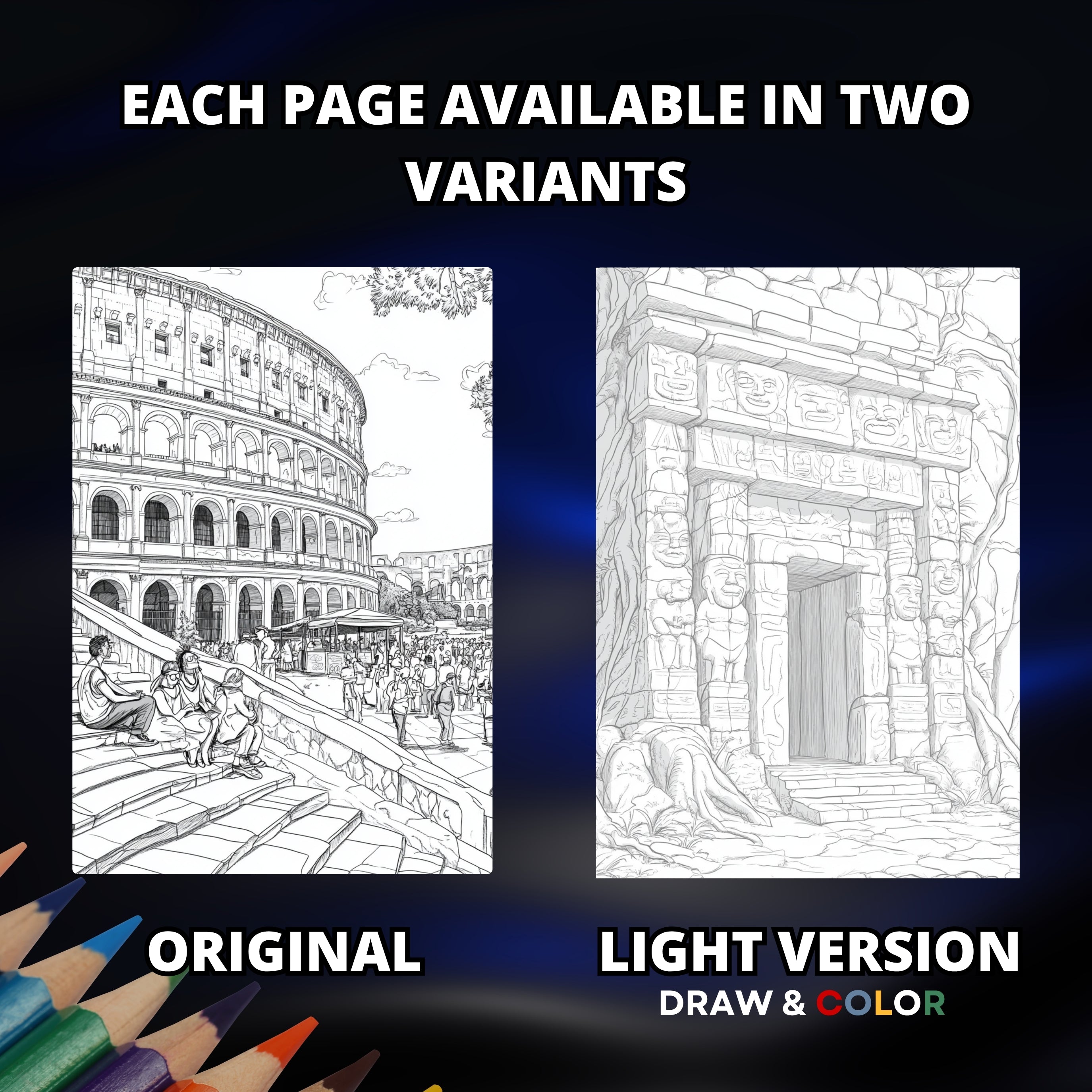 Coloring Pages Bundle - 80% OFF