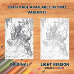 Ape Dynasty Coloring Pages