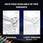 Zombies Unleaashed Coloring Book Pages