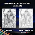 Age Of Magic Coloring Pages