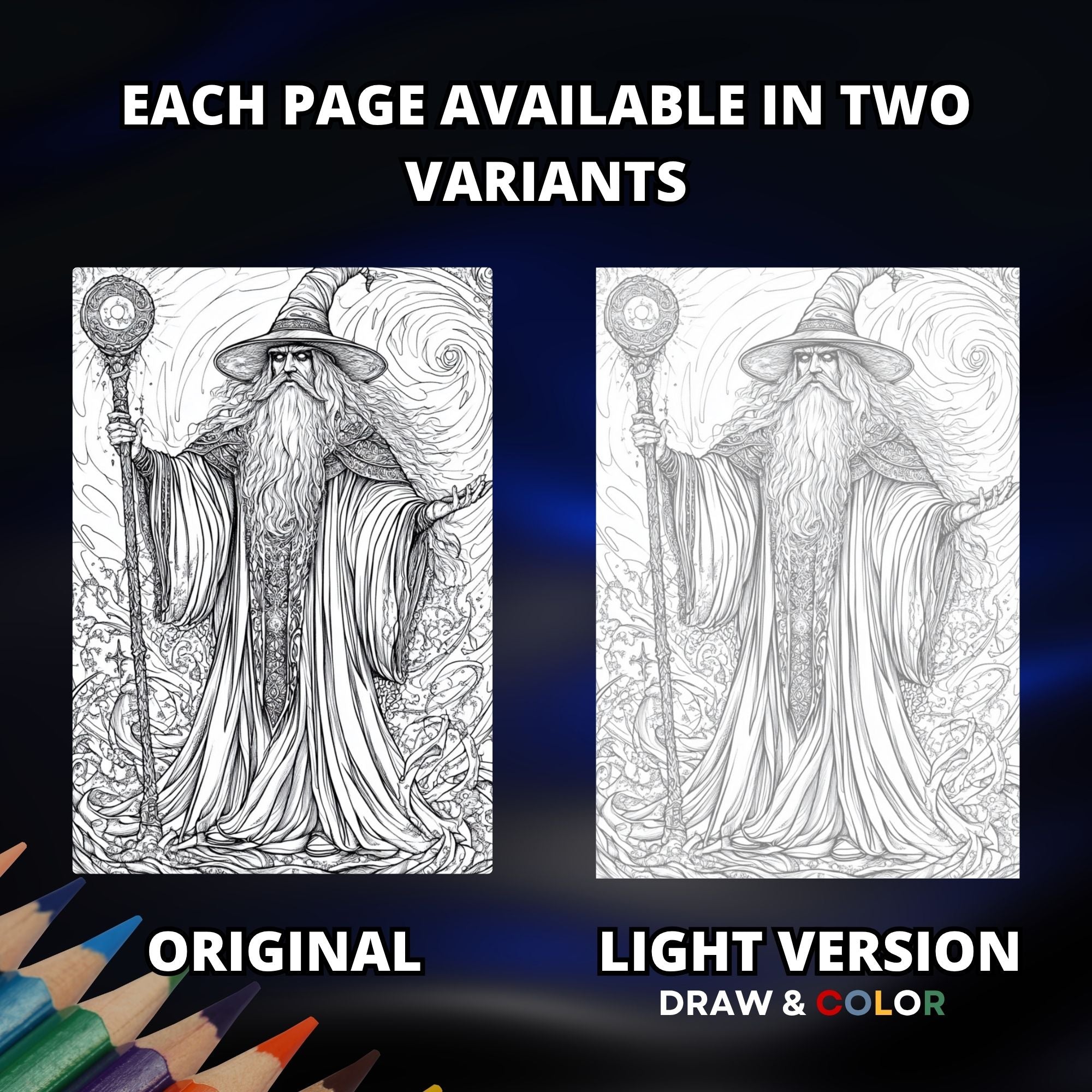 Age Of Magic Coloring Pages