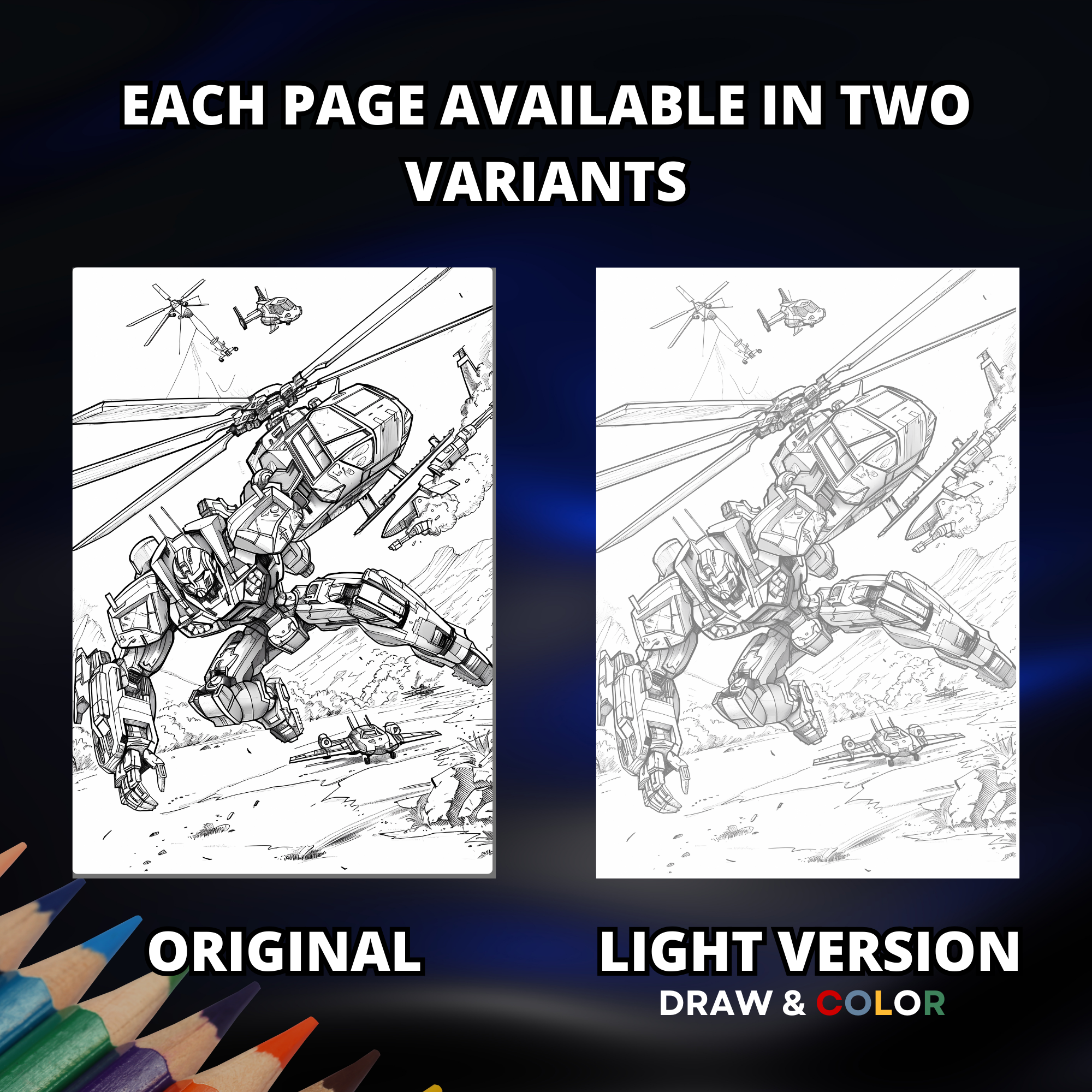 Transformers Coloring Pages