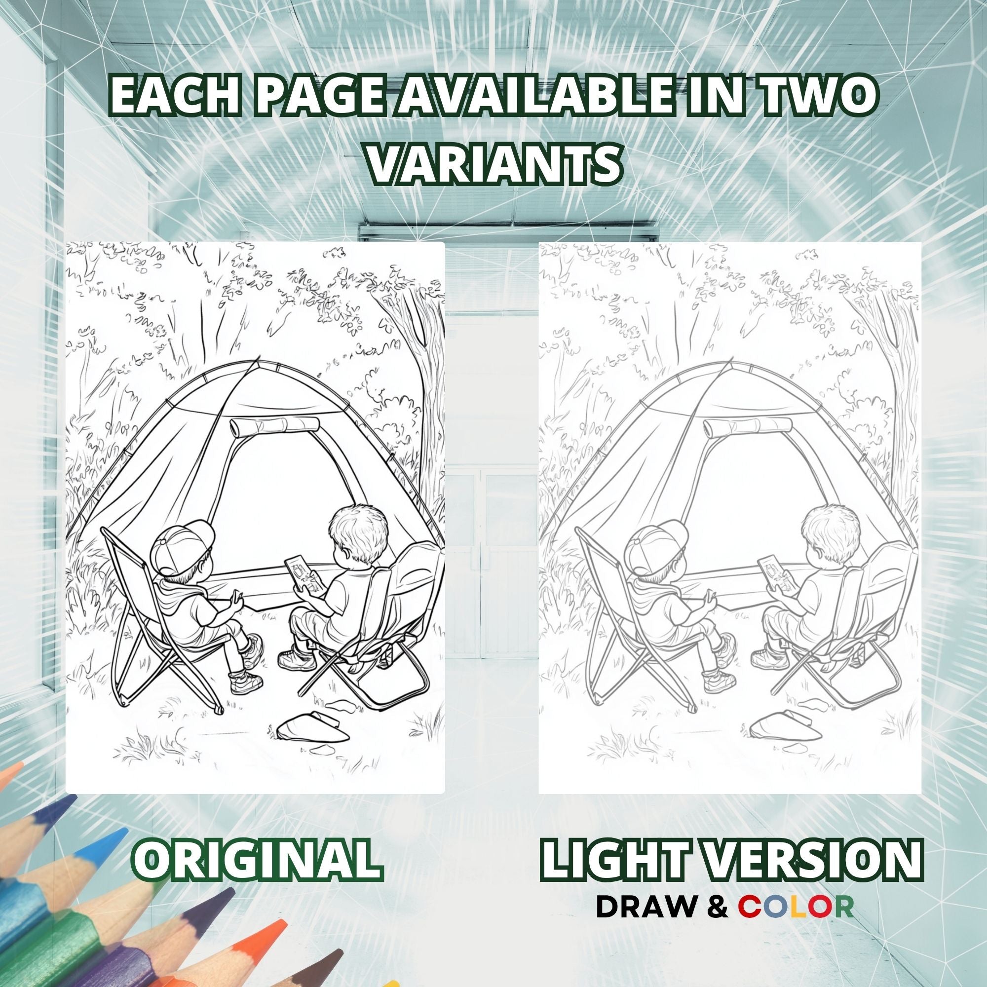 Camp Chronicles Coloring Pages