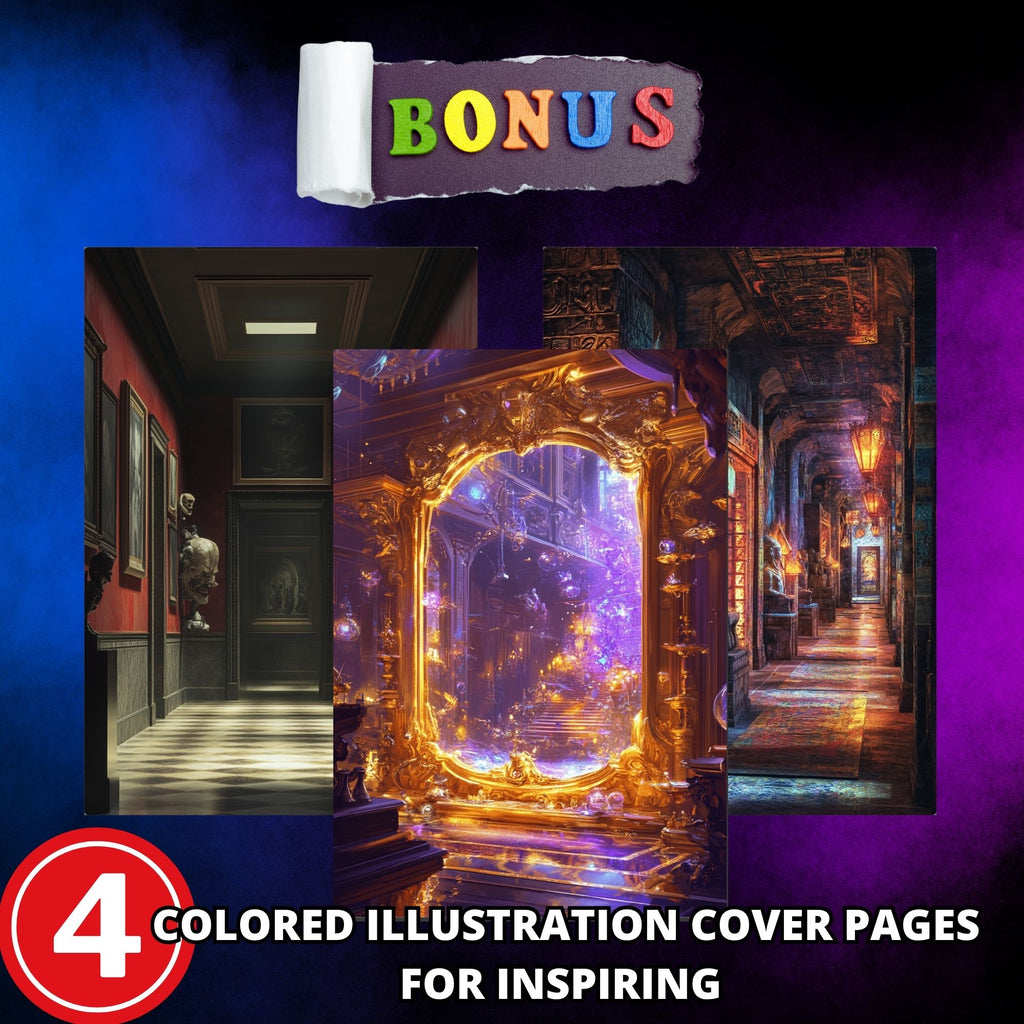 Mesuem Trapped Coloring Book Pages