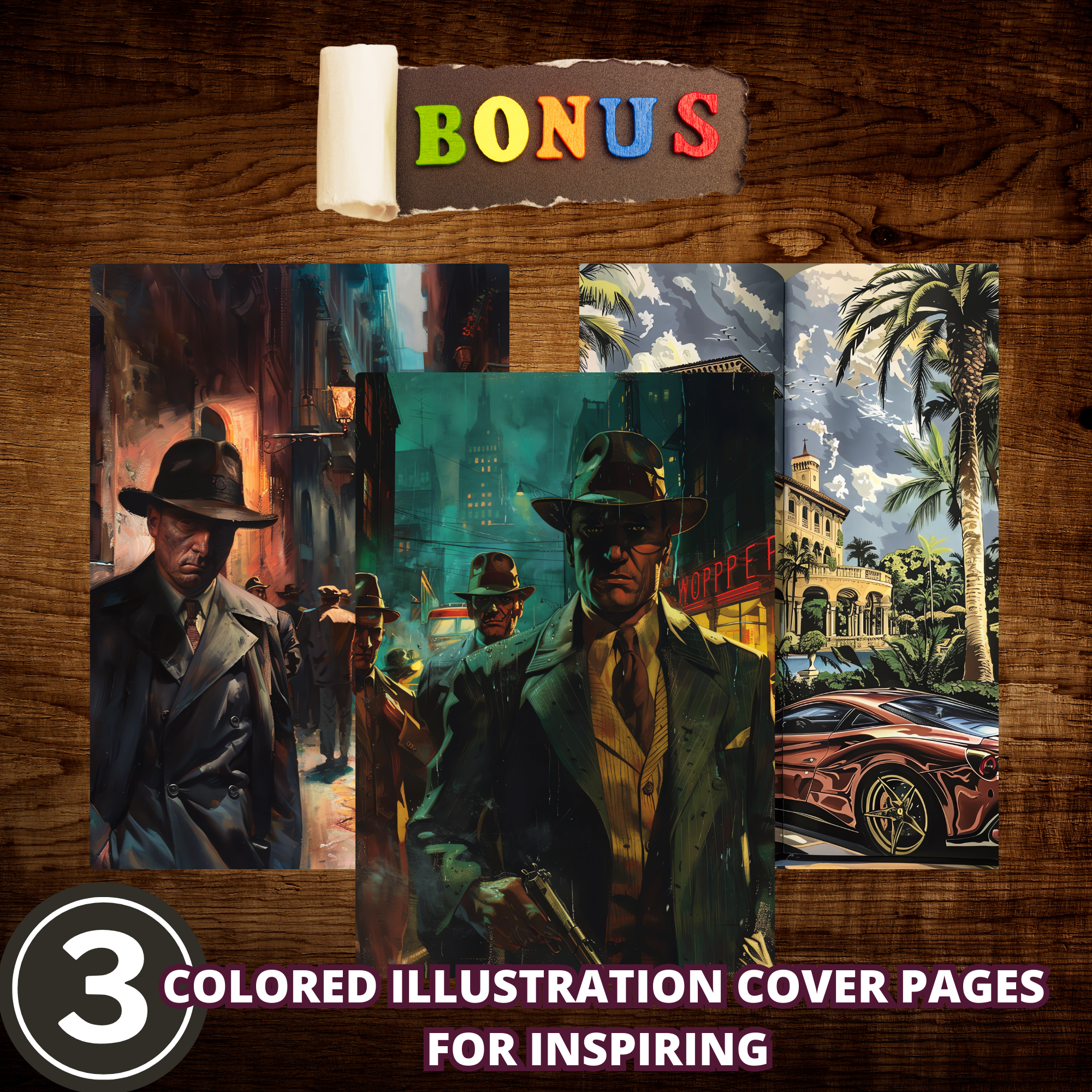 Italian Mafia Coloring Pages