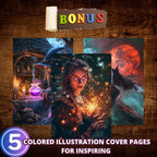 Wicked Witches Coloring Book Pages