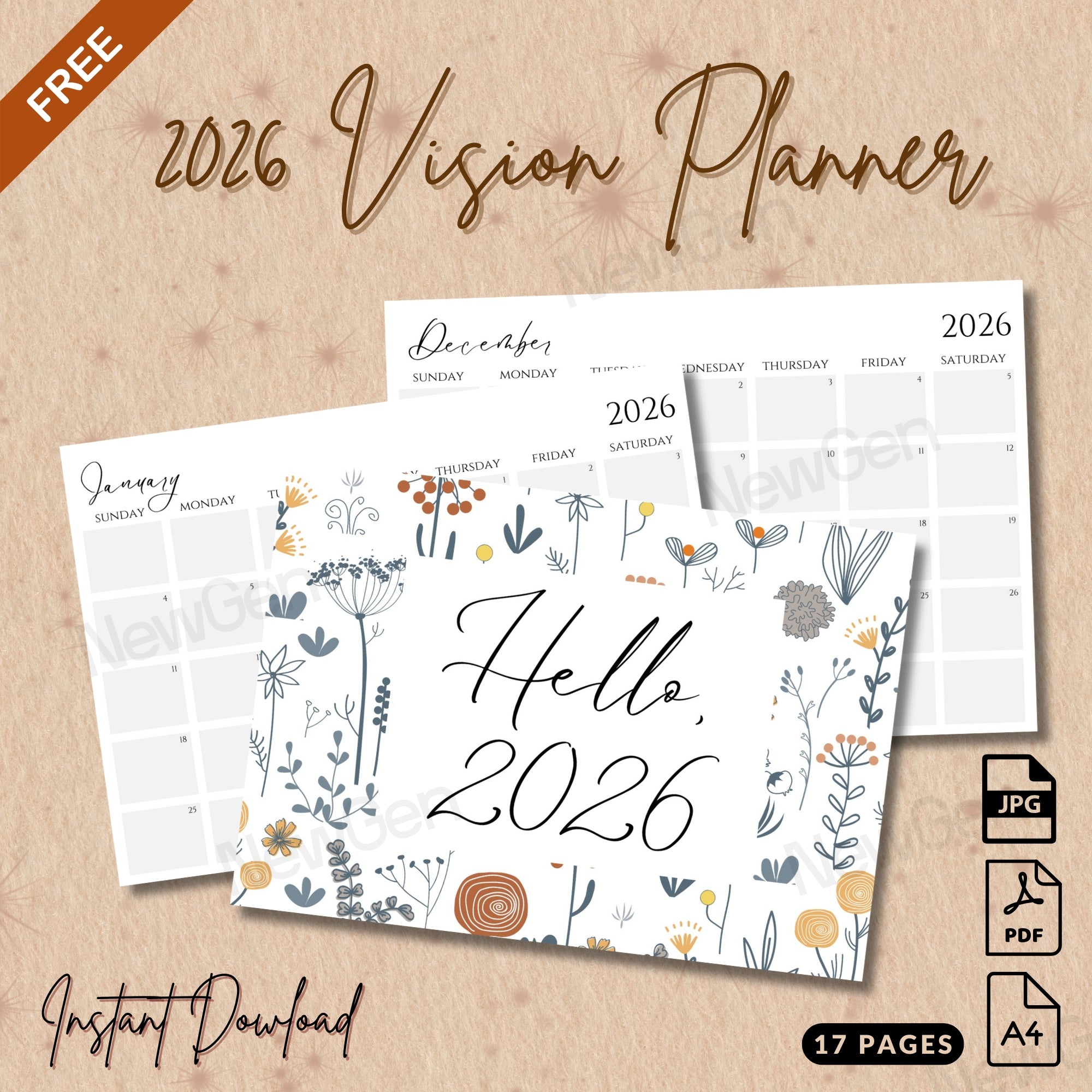 2026 Master Vision Planner