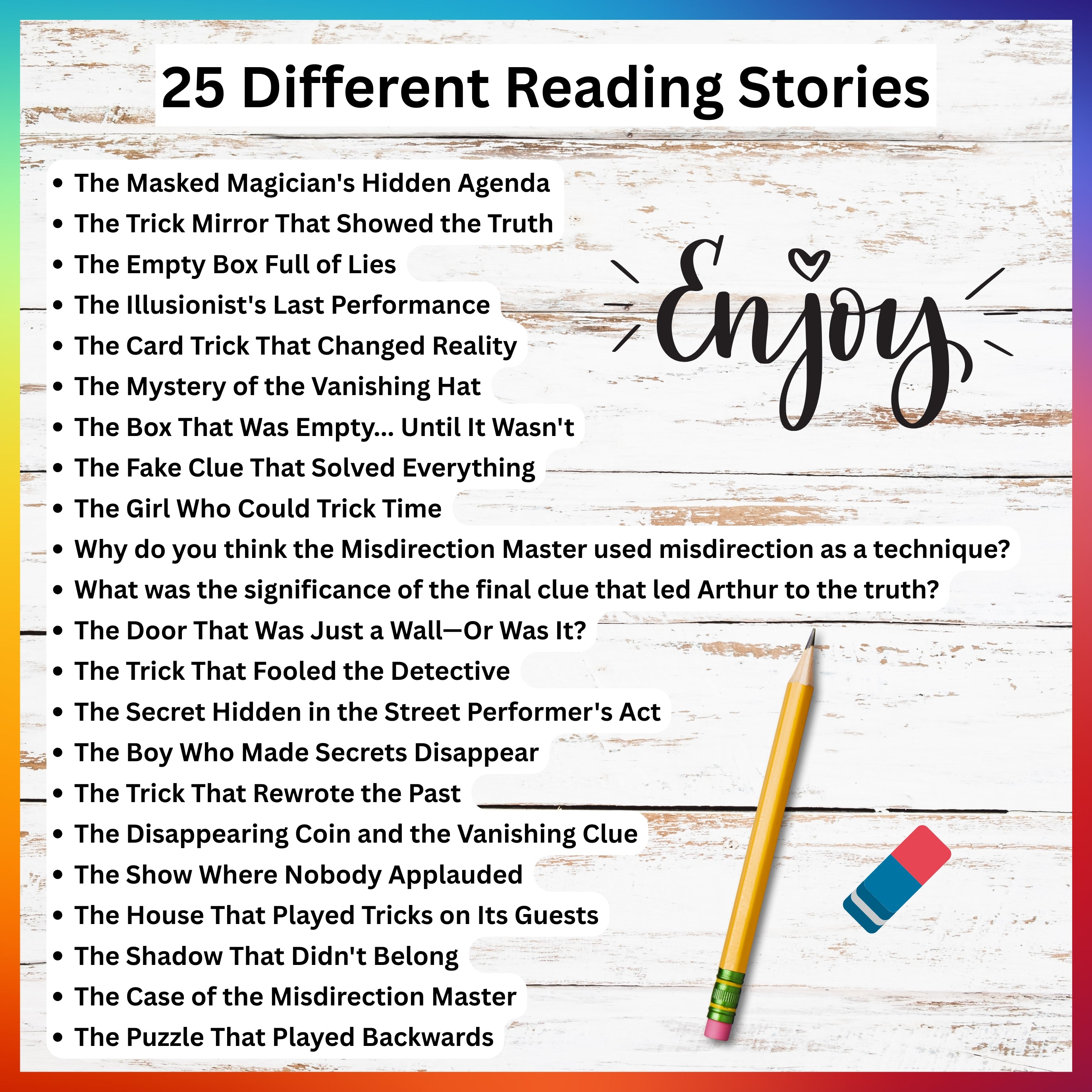 Tricky Reading Stories